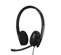 EPOS | SENNHEISER ADAPT 160 USB-C II Auricolare Cablato A Padiglione Ufficio USB tipo-C Nero