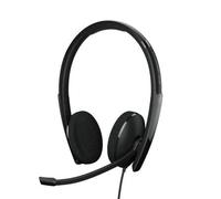 EPOS | SENNHEISER ADAPT 160 USB II Auricolare Cablato A Padiglione Ufficio USB tipo A Nero