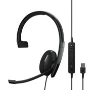 Epos Sennheiser Adapt Sc 130 USB II Mono Computer Cuffie 1000913 IN Nero Nuovo