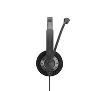 EPOS | SENNHEISER IMPACT SC 30 Auricolare Cablato A Padiglione Musica e Chiamate Nero, Argento