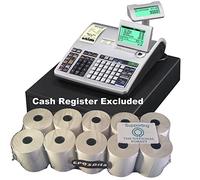 Eposbits® marca rotoli per Casio se-s3000 SES3000 SES se S3000 S 3000 - Registratore di cassa 10 rotoli