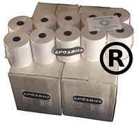 Eposbits® marca rotoli per Sharp xea-202 xe-a202 XEA202 registratore - 40 rotoli