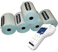 EPOSBITS® Rotoli per adattarsi alla carta di credito Pax A920 PaxA920 A 920 A-920 Dojo Do Jo (5 rotoli) Chip & Pin