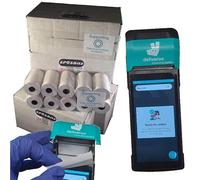 EPOSBITS® Rotoli per adattarsi Deliveroo Sunmi Terminal V2 (80 Rolls)