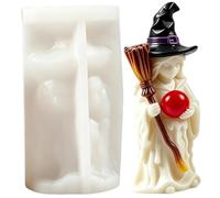 Epoxy Resin Molds Witch Halloween DIY Soap Making Moulds