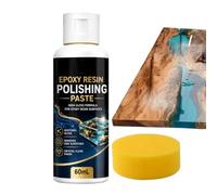 Epoxy Resin Polishing Wax - 60ml Resin Polishing Paste With Sponge