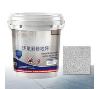 Epoxy Sand Floor Paint | Quick Drying High-Gloss Self-Leveling Coating - Epoxy Colored Sand Floor Paint - For House Dorm Apartment Indoor Shower Room Garage Concrete Building