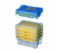 Eppendorf 022491121 Biopur epTIPS - Punta per pipetta con supporto, 500 - 2500 microliter, 240 pezzi