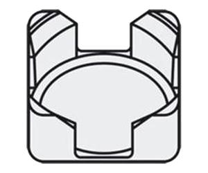 Eppendorf VB-2155 - Inserto per stampaggio per bottiglia da 400 ml/500 ml in tazza rettangolare rotore A-4-81, 2 pezzi