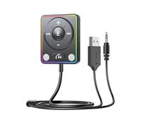eppfun Aux Bluetooth Auto, Ricevitore Bluetooth 5.4 con Jack 3.5 mm per Auto Altoparlante Domestico