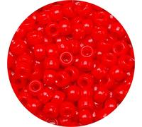 Eppingwin Assortimenti di perline e perline (1000 Pony Beads-rosso solido)…