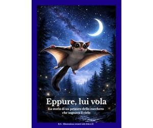 Eppure, lui vola: La storia di un petauro dello zucchero che sognava il cielo