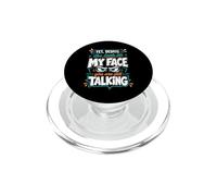 Eppure, nonostante lo sguardo sul mio viso, stai ancora parlando PopSockets PopGrip per MagSafe