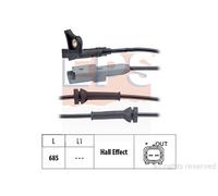 EPS Sensore Contagiri Anteriore Sinistra Destra per Peugeot 307 3A/C Nuovissimo