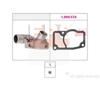 EPS Termostato Refrigerante 92°C Per Opel Zafira A Astra G Caravan 1.880.664