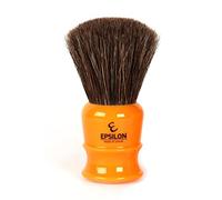 Epsilon Pennello da Barba con Cavallo Marrone Fan Shape Butterscotch 26 mm, Standard, Único
