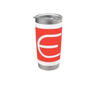 Epsilon - Quinta lettera dell'alfabeto greco Bicchiere termico in acciaio inox doppia parete