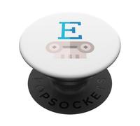 Epsilon - Quinta lettera dell'alfabeto greco PopSockets PopGrip Adesivo