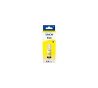 EPSON 103Y INCHIOSTRO GIALLO C13T00S44A10 ORIGINALE PER ECOTANK ET L3110,L3111,L