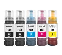 EPSON 104 INCHIOSTRO COMPATIBILE MULTIPACK 4 FLACONI PER STAMPANTI ET