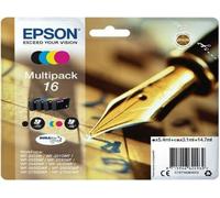 EPSON 16 INK CARTRIDGE BLACK AND TRI-COLOUR STANDARD CAPACITY 14.7ML 1-PACK BLIS