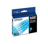 Epson 222 Claria Ink Standard Capacity Ciano (T222220-S) Compatibile con WorkForce WF-2960, Expression XP-5200
