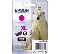 Epson 26 Serie Orso Polare, Cartuccia Originale Getto d'Inchiostro Claria Premium, Formato XL, Magenta
