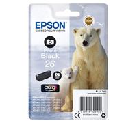 Epson 26 Serie Orso Polare Cartuccia Originale, Standard, Nero Foto Nero Foto St