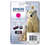 Epson 26 4.5 ml magenta originale cartuccia d'inchiostro per Expression Premium XP-510, 520, 600, 605, 610, 615, 620, 625, 700, 710, 720, 800, 810, 820