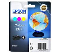 Epson Globe Singlepack Colour 267 ink cartridge