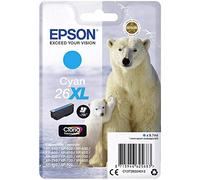 Epson 26Xl Serie Orso Polare Cartuccia Originale, XL, Ciano