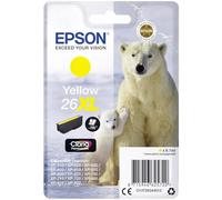 Epson 26XL Serie Orso Polare Cartuccia Originale, XL, Giallo