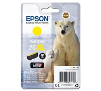 Epson 26XL 9.7 ml XL giallo originale blister cartuccia d'inchiostro per Expression Premium XP-510, 520, 600, 605, 610, 615, 620, 625, 700, 710, 720, 800, 810, 820