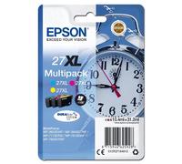 Epson Alarm clock 27XL DURABrite Ultra cartuccia d'inchiostro 1 pz Originale Resa elevata (XL) Ciano, Magenta, Giallo
