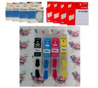 EPSON 2991-2994 KIT 4 CARTUCCE VUOTE COMPATIBILI NO OEM CHIP AUTORESET BK C M Y