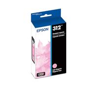EPSON 312 Claria Photo HD Ink Standard Capacity Light Magenta (T312620-S) Compatibile con Expression Photo XP-8500, XP-8600, XP-8700, XP-15000