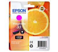 Epson 33 Serie Arancia Cartuccia Originale, Magenta, Imballaggio standard Standa