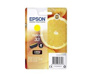 Epson 33 Serie Arancia Cartuccia Originale, Standard, Giall, Imballaggio standard