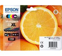 Epson 33 XL Multipack nero / ciano / magenta / giallo / Nero (Foto) Originale C13T33574011