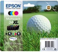 Epson 34XL Multipack nero / ciano / magenta / giallo Originale C13T34764010
