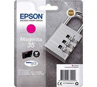 Epson 35 Serie Lucchetto, Cartuccia originale getto d'inchiostro DURABrite Ultra, Formato Standard, Magenta