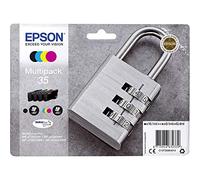 Epson 35 Serie Lucchetto, Cartuccia originale getto d'inchiostro DURABrite Ultra, Formato Standard, Multipack 4 Colori