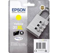 Epson 35 Serie Lucchetto, Cartuccia Originale Getto d'Inchiostro DURABrite Ultra, Formato XL, Giallo