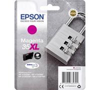 Epson 35 Serie Lucchetto, Cartuccia Originale Getto d'Inchiostro DURABrite Ultra, Formato XL, Magenta