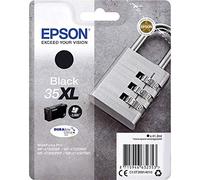 Epson 35 Serie Lucchetto, Cartuccia Originale Getto d'Inchiostro DURABrite Ultra, Formato XL, Nero