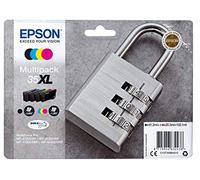 Epson 35 XL Serie Lucchetto Cartuccia Originale, XL, Multipack, 4 Colori