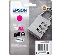Epson 35 Serie Lucchetto, Cartuccia Originale Getto d'Inchiostro DURABrite Ultra, Formato XL, Magenta
