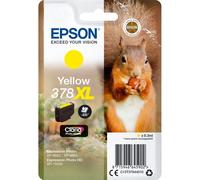 Epson squirrel singlepack yellow 378xl claria photo hd ink