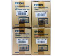 EPSON 4 TONER ORIGINALI NERO/CIANO/MAGENTA/GIALLO PER ACULASER C900/C1900