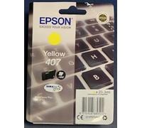 EPSON 407 CARTUCCIA kit ORIGINALE o BK o C o M o Y 41,2/20,3ml 2600/1900 pagine